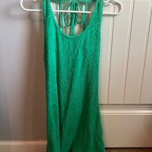 O'Neill Vibrant Green Textured Dress